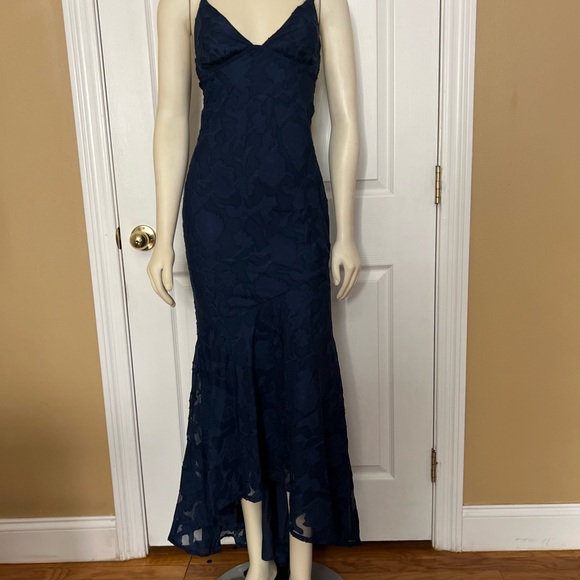 Princess Polly CYRENE MAXI DRESS NAVY - Picture 9 of 12